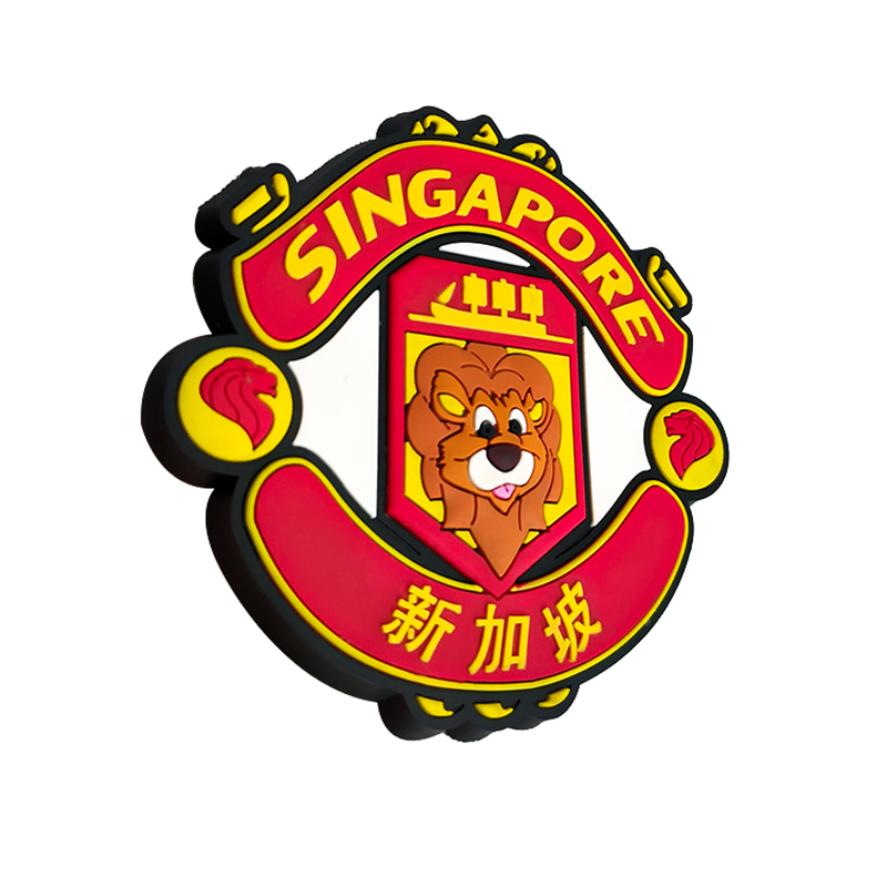 Singapore Lion Dance Souvenir Magnet – A Fusion of Festivities
