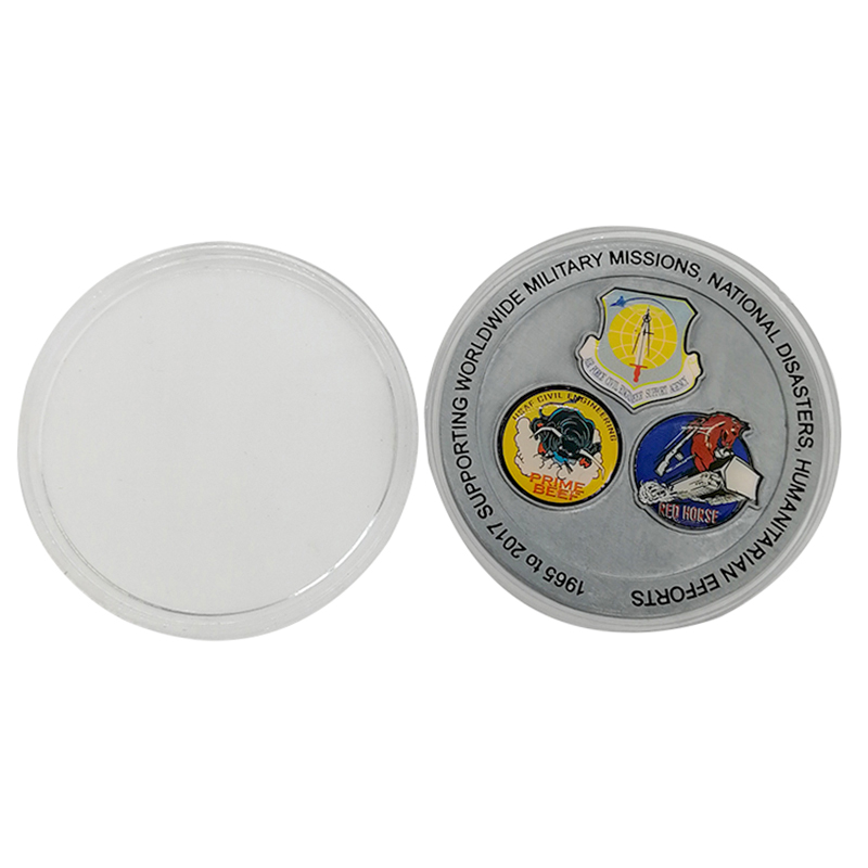 Vintage Honoring Decades of  Service: The 1965-2017 Die Cast Zinc Challenge Coin