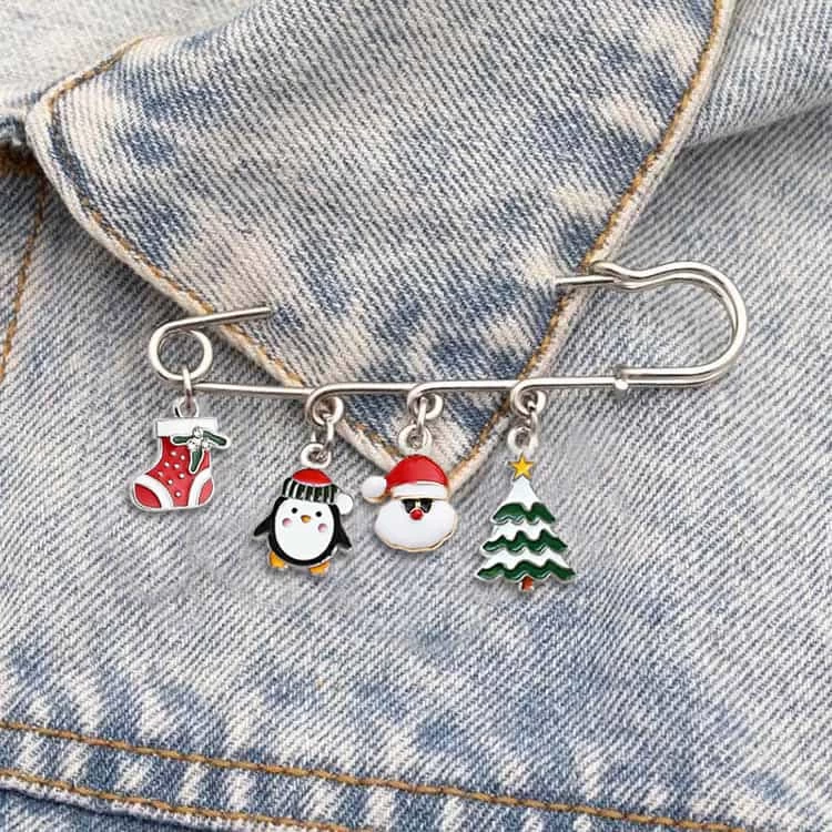 TYXHXTF Lot De 65 Pendentifs Et Breloques De Noël - Père Noël, Sapin, Renne, Bonhomme De Neige - Pour Bijoux DIY Et Décoration