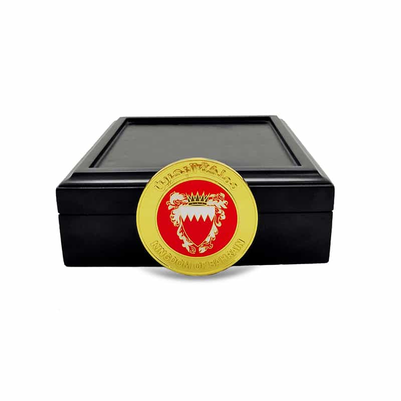 Commemorative Coins Packing with Wooden Boxes