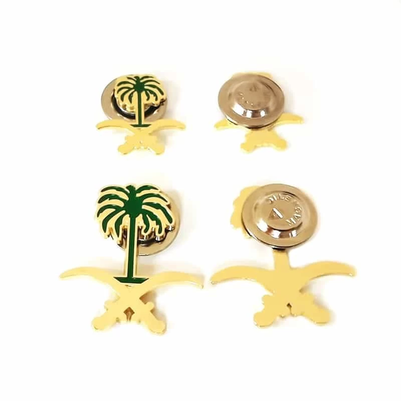 Custom Saudi National Emblem Palm Tree And Crossed Swords National Day 